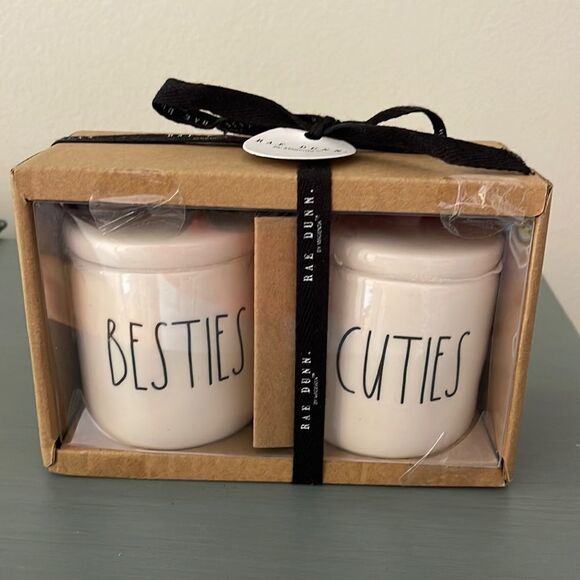 Rae Dunn Other - NEW in box Rae Dunn “besties / cuties” containers